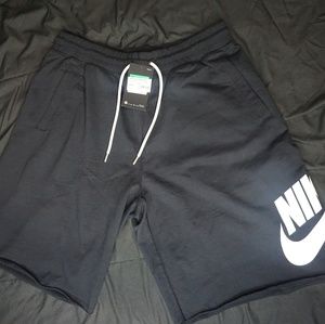 black nike shorts